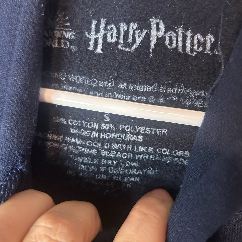Warner Bros. Navy Ravenclaw Hoodie - Picture 3 of 4